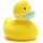 Ente Corona gelb