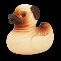 Ente Mops – tierische Badeente mit treuem Blick