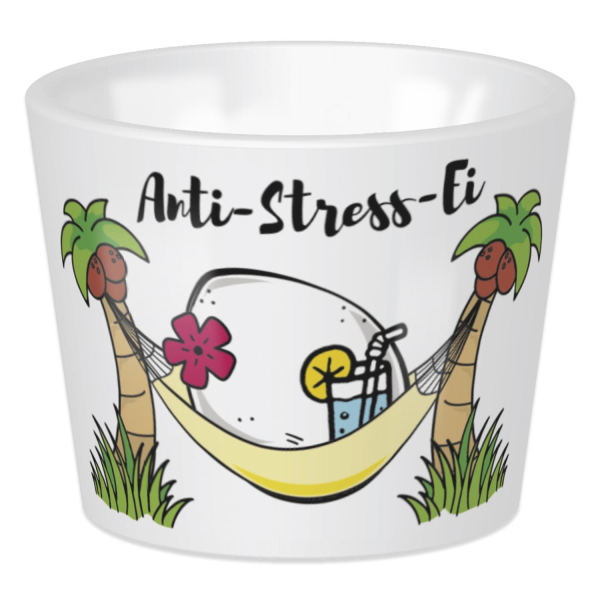 Eierbecher Anti-Stress Ei