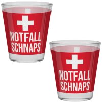 Schnapsglas Notfall Schnaps!