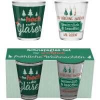 Schnapsglas 2er Set Besinnliche Gläser