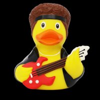 Ente Rock Star – lässige Badeente mit...