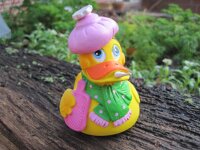 Ente Kautschuk Grippe Duck – humorvolle Badeente...