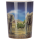 Becher Elefant mit Savanne geformter Henkel Tasse aus Dolomit-Keramik