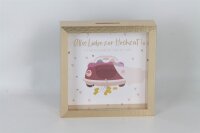 Spardose mit Glasfront Alles Liebe zur Hochzeit