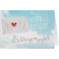 3D Grußkarte "Happy Birtday...