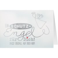3D Grußkarte "Ein Schutzengel für Dich...