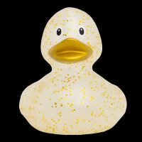 Ente Glitzer gold