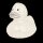 Ente Glitzer silber