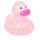 Ente Konfetti rosa