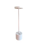 LED Tischlampe mit Akku WHITE 35cm