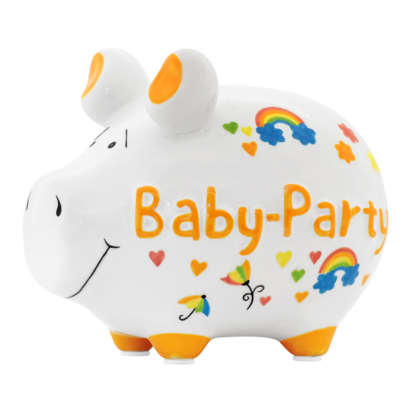 Sparschwein Baby-Party