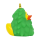 Ente Weihnachtsbaum grün