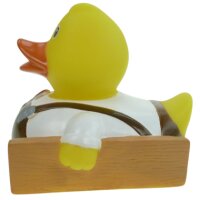 Tilmann Tischler Badeente – Handwerker Quietscheente zum Sammeln