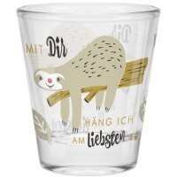 Schnapsglas Mit dir häng ich am liebsten ab