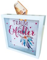 Spardose mit GlasfrontTraum-Erfüller