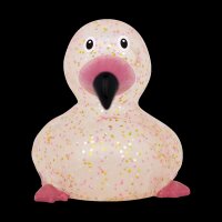Ente Glitzer Flamingo