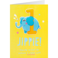 Happy Birthday für Kids Jippie! Heute wirst du schon...