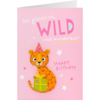 Happy Birthday für Kids Sei glücklich, wild und...