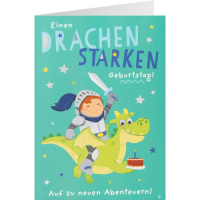 Happy Birthday für Kids Einen Drachenstarken...