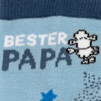 Zaubersocken L »Bester Papa« Größe 41-46