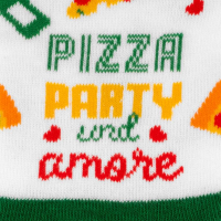 Zaubersocken L »Pizza Party und Amore« Größe 41-46