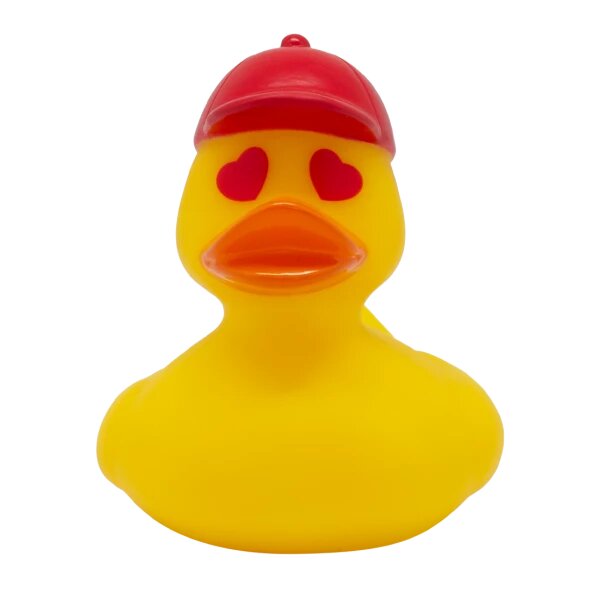 Ente Love it – romantische Badeente mit Herz