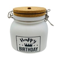 Sparglas "Happy Birthday"