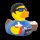 Ente Movie Boy – cineastische Badeente mit Film-Flair
