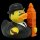 Ente Big Bell – auffällige Badeente mit Statement-Look