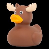 Ente Elch – tierische Badeente mit Winterwald-Charme