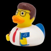 Ente Lehrer – humorvolle Badeente mit pädagogischem Charme