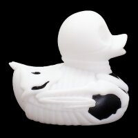 Ente Knochen – ausgefallene Charakter Badeente mit Biss