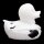 Ente Knochen – ausgefallene Charakter Badeente mit Biss