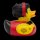 Ente Tattoo – stylische Badeente mit Statement