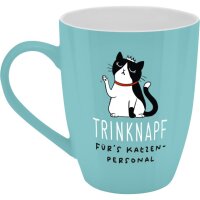 Becher »Trinknapf fürs Katzenpersonal«