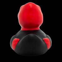 Ente Black Spidy rot – dynamische Badeente mit...
